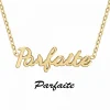 Collier Femme Athème B2689-DORE-PARFAITE - Acier Doré