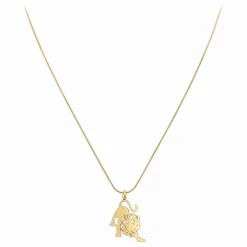 Collier Femme Athème B2427-LION - Acier Doré