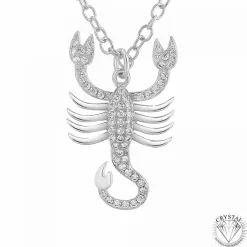Collier Femme Athème B2425-SCORPION - Métal Argent