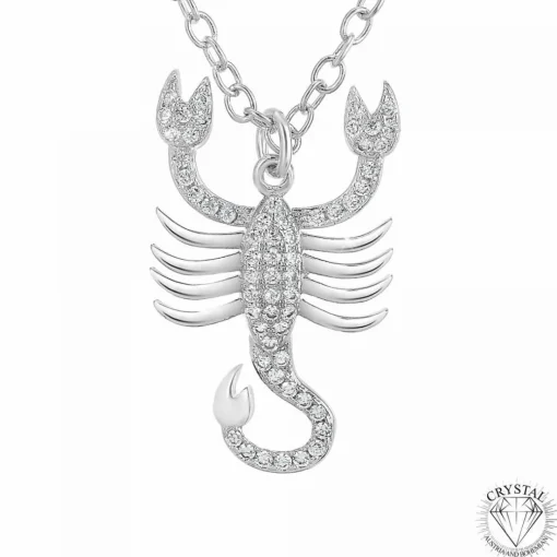 Collier Femme Athème B2425-SCORPION - Métal Argent