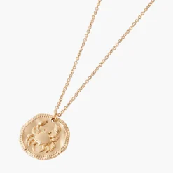 Collier Femme Balaboosté Astrologique Cancer - 3502456531475 Métal Doré