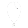 Collier Femme Calvin Klein Warped Rings - 35000008 Acier Argent, Doré rose