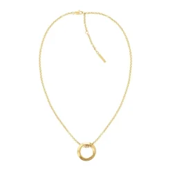 Collier Femme Calvin Klein Twisted Ring - 35000307 Acier Doré