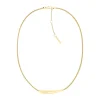 Collier Femme Calvin Klein Elongated Drops - 35000339 Acier Doré