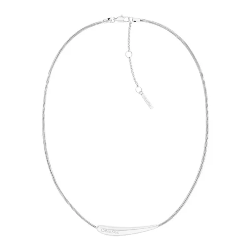 Collier Femme Calvin Klein Elongated Drops - 35000338 Acier Argent