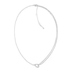 Collier Femme Calvin Klein Sculptured Drops - 35000080 Acier Argent