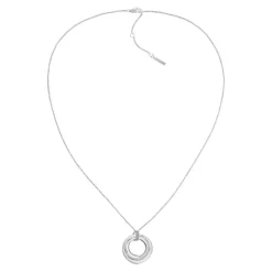Collier Femme Calvin Klein Bijoux Ck Spiral - 35000760 Acier Argent