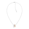 Collier Femme Calvin Klein Refine - 35000610 Acier Argent, Doré rose