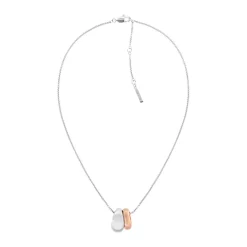 Collier Femme Calvin Klein Refine - 35000610 Acier Argent, Doré rose