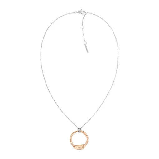 Collier Femme Calvin Klein Ethereal Metals - 35000580 Acier Argent, Doré rose