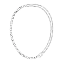 Collier Femme Calvin Klein Divergent Links - 35000465 Acier Argent