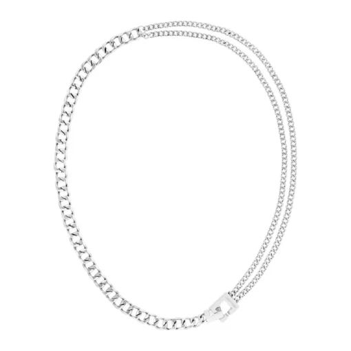 Collier Femme Calvin Klein Divergent Links - 35000465 Acier Argent