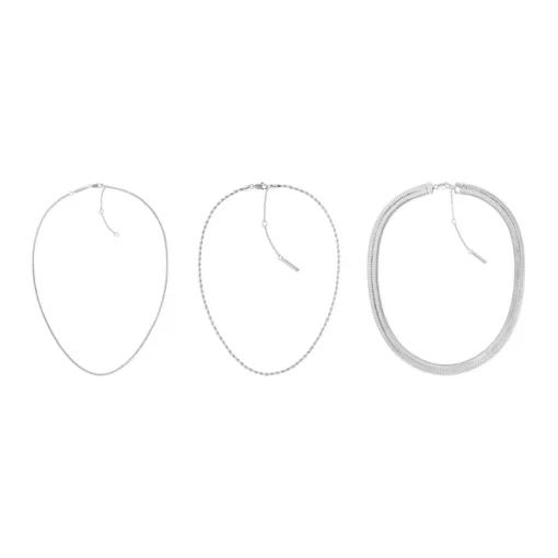 Collier Femme Calvin Klein Accent - 35000626 Acier Argent