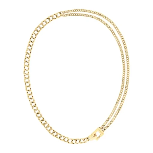 Collier Femme Calvin Klein Divergent Links - 35000466 Acier Doré