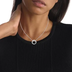 Collier Femme Calvin Klein Twisted Ring - 35000306 Acier Argent