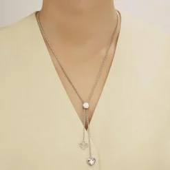 Collier Femme Charles Garnier Bijoux Passion - AGF170185N Argent