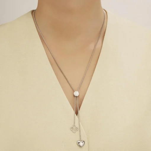 Collier Femme Charles Garnier Bijoux Passion - AGF170185N Argent