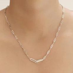 Collier Femme Charles Garnier Bijoux Styles - AGF170046N Argent