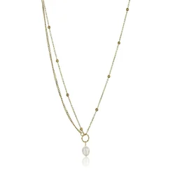 Collier femme Emily Westwood EWN23080G - Acier Doré