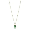 Collier femme Emily Westwood EWN23082G - Acier Doré et Vert