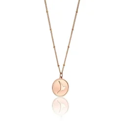 Collier Femme Emily Westwood WN1019R - Acier Doré rose