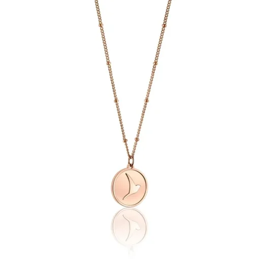 Collier Femme Emily Westwood WN1019R - Acier Doré rose