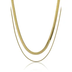 Collier femme Emily Westwood EWN23085G - Acier Doré