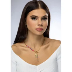 Collier femme Emily Westwood EWN23076G - Acier Doré