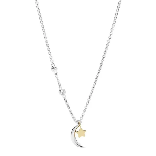 Collier Femme Fossil Bijoux-Argent Doré
