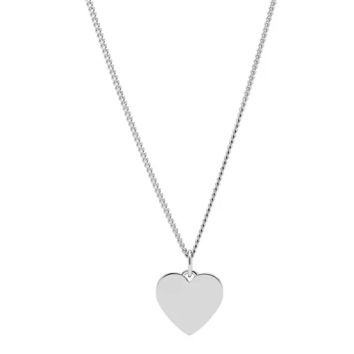 Collier Femme Fossil Bijoux Engravable - JF03330040 Acier Argent
