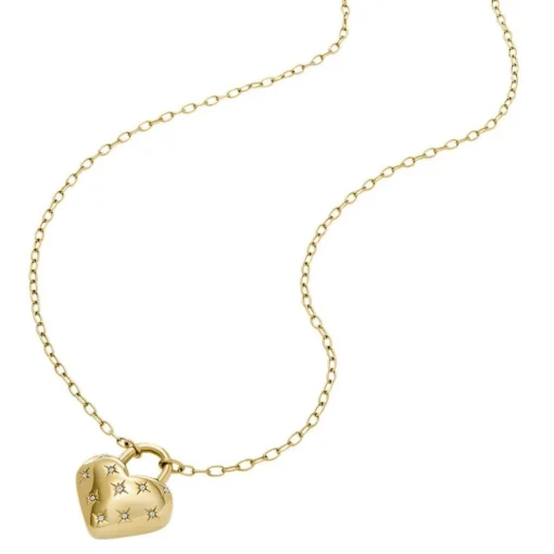 Collier Femme Fossil Bijoux Love Sadie - JF04829710 Acier inoxydable