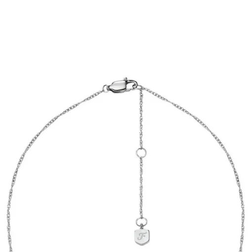 Collier Femme Fossil Bijoux Love - JF04836040 Acier inoxydable