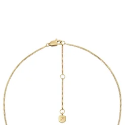 Collier Femme Fossil Bijoux Signes du Zodiaque Poissons - JF04848710 Acier inoxydable
