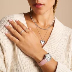 Collier Femme Fossil Bijoux Love - JF04836040 Acier inoxydable