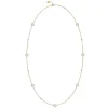 Collier Femme Guess Bijoux - JUBN02132JWYG LIFE IN 4G Acier Doré