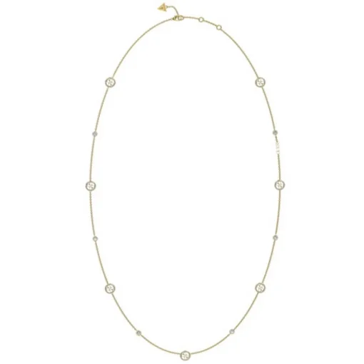 Collier Femme Guess Bijoux - JUBN02132JWYG LIFE IN 4G Acier Doré