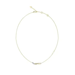 Collier Femme Guess Bijoux Twist JUBN05066JWYGRH Acier Doré