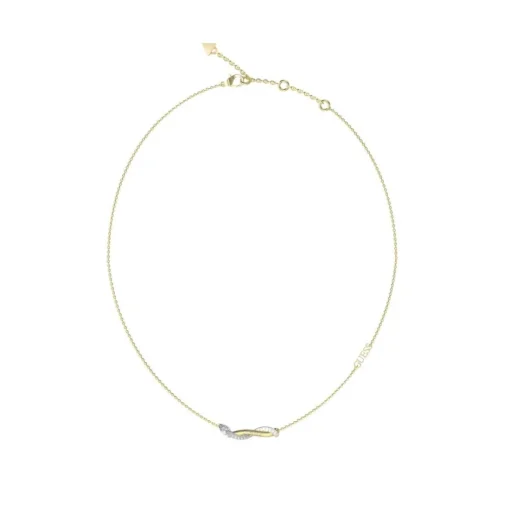 Collier Femme Guess Bijoux Twist JUBN05066JWYGRH Acier Doré
