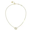 Collier Femme Guess Bijoux - JUBN02141JWYG LIFE IN 4G Acier Doré