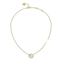 Collier Femme Guess Bijoux - JUBN02141JWYG LIFE IN 4G Acier Doré