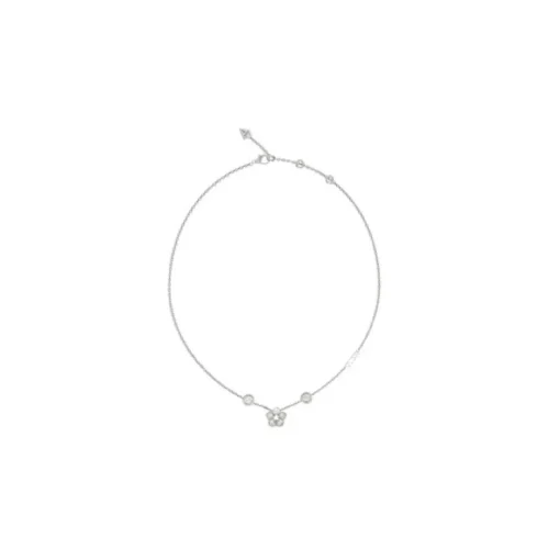 Collier Femme Guess Bijoux Shining Winter - JUBN04470JWRH Acier Argent