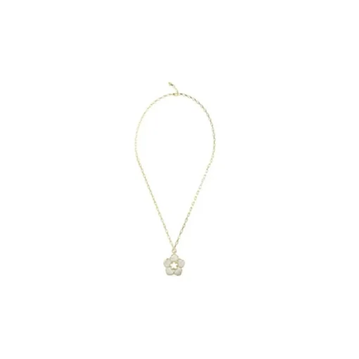 Collier Femme Guess Bijoux Shining Winter - JUBN04463JWYG Acier Doré