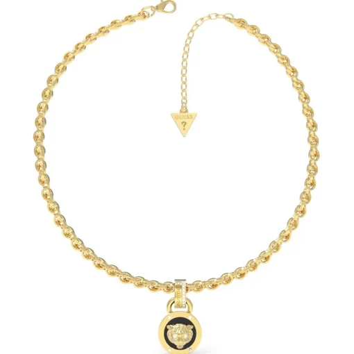Collier Femme Guess Bijoux - DAKTARI JUBN01354JWYGBK Acier Doré