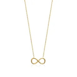 Collier Femme infinity plaqué or Maison de la Bijouterie UYZYU345