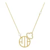 Collier Femme Jourdan AJF170009N - JULIETTE - Argent Doré