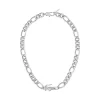 Collier Femme Lacoste Crocodile - 2040371 Acier Argent