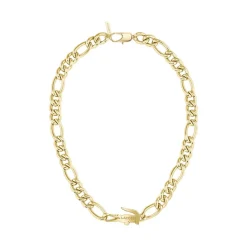 Collier Femme Lacoste Crocodile - 2040372 Acier Doré