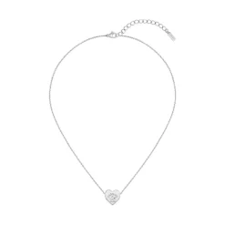 Collier Femme Lacoste Love My Croc - 2040394 Acier Argent