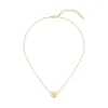 Collier Femme Lacoste Love My Croc - 2040399 Acier Doré