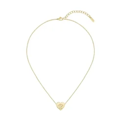 Collier Femme Lacoste Love My Croc - 2040399 Acier Doré